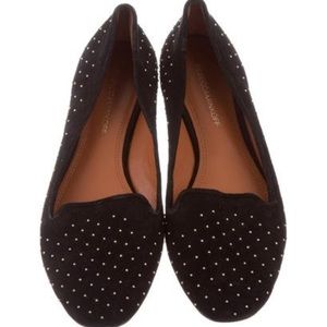 Rebecca Minkoff Studded Suede Flats